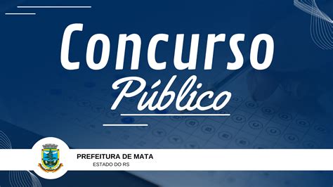 Atenção Publicada Retificação De Edital De Concurso Público Prefeitura De Mata