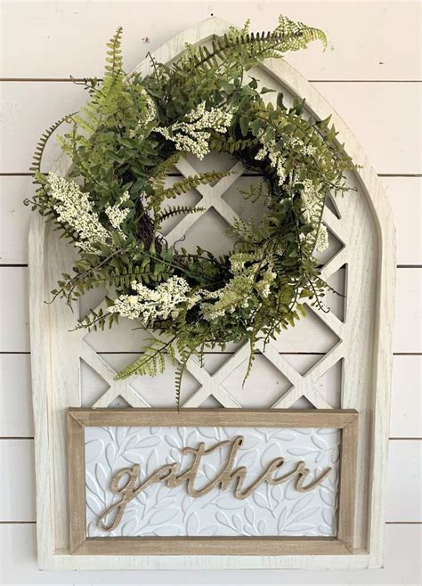 Farmhouse Arched Window Rustic Arched Window Wall Decor Etsy Window Wall Decor Arched Wall