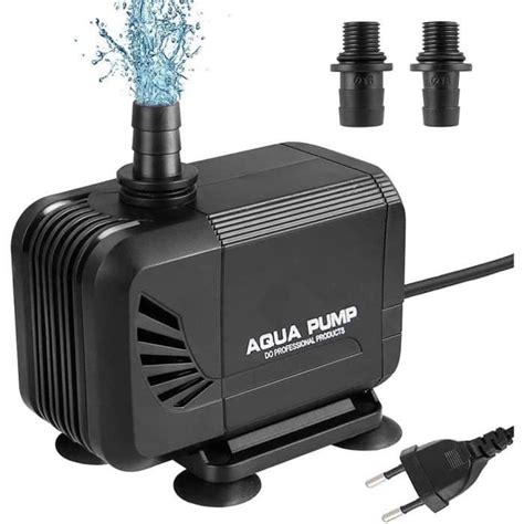 Pompe Eau Submersible Mixigoo Mini Pompe Aquarium Ajustable Pompe