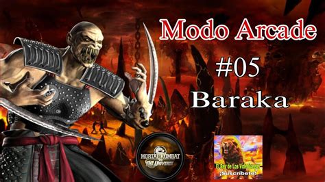 Mortal Kombat Vs Dc Universe Arcade Baraka Youtube