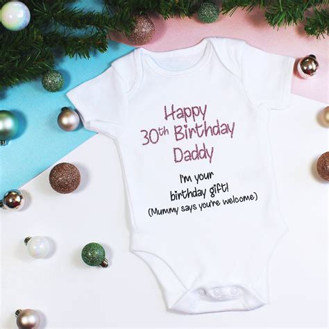 Personalised Happy 30th Birthday Daddy Im Your Birthday Etsy