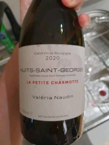 Valéria Naudin La Petite Charmotte Nuits Saint Georges Vivino US