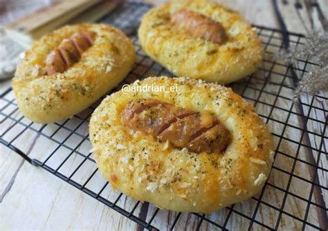 Resep Sausage Mayo Buns Roti Sosis Empuk Tanpa Ulen Oleh Bunda Ei