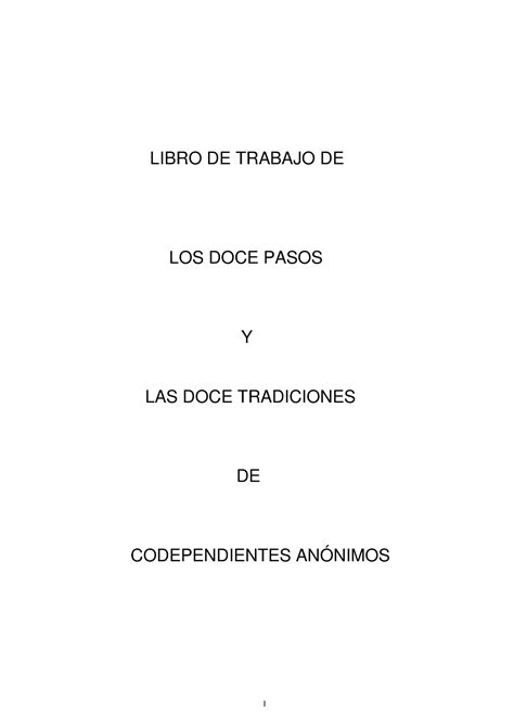 Libro Verde De Coda Libro De Trabajo 12 Pasos Y 12 Tradiciones LIBRO