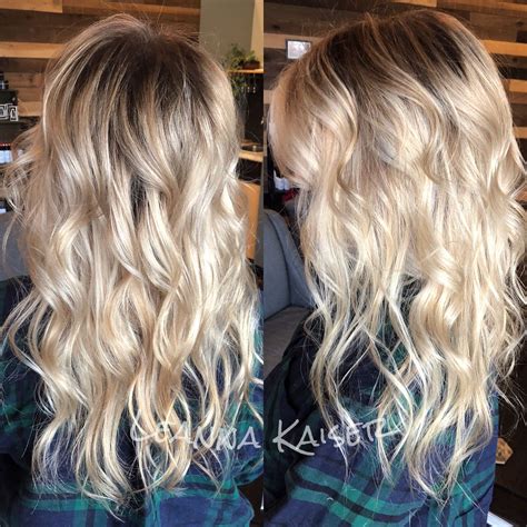 Beautiful Blonde With Shadow Root Hair Styles Hair Cuts Hair 2018