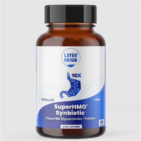 Superhmo Synbiotic Capsules Prebiotic Probiotics L