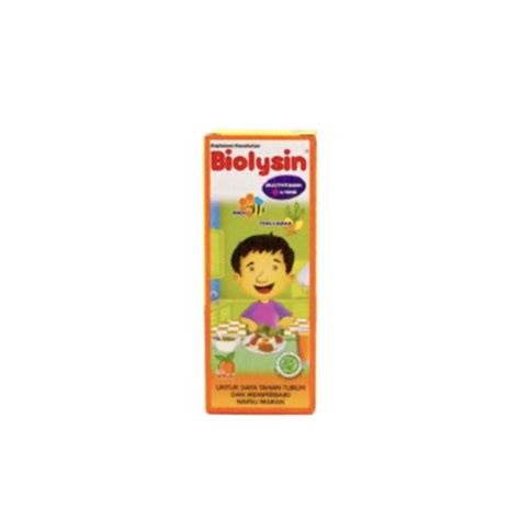 Jual Biolysin Sirup 60 Ml Multivitamin Penambah Napsu Makan Anak