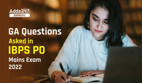 GA Questions Asked In IBPS PO Mains Exam 2022