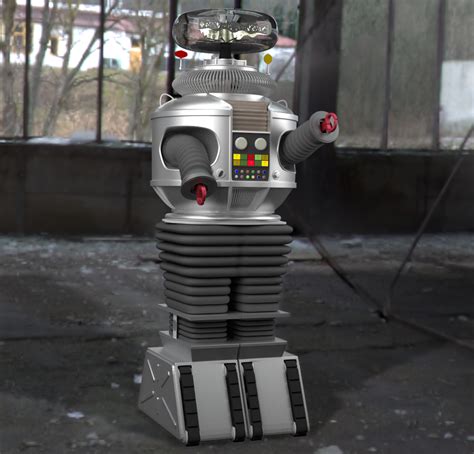 Model Download B9 Robot From Lost In Space Blendernation