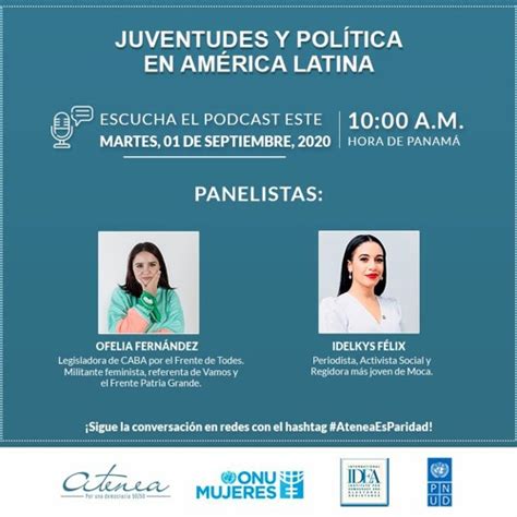 Stream Juventudes Y Pol Tica En Am Rica Latina By Atenea Es Paridad Listen Online For Free On