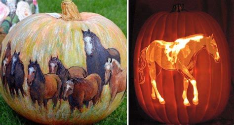 20 Amazing Horse Pumpkin Carving Ideas for a Spooky Halloween