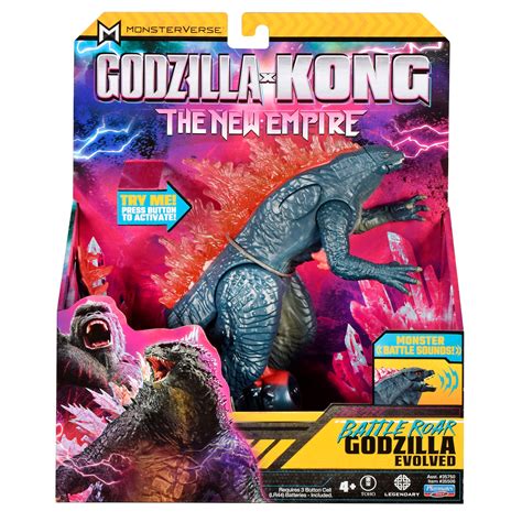 Titans Clash With New Godzilla X Kong Battle Roar And 11” Figures