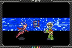 Screenshot Of Mega Man Battle Chip Challenge Game Boy Advance