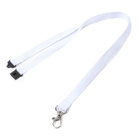 Plain White Lanyards Same Day London Delivery Buy Now