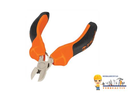 Pinza Miniatura Corte Diagonal Mango Comfort Grip Ferreactivate