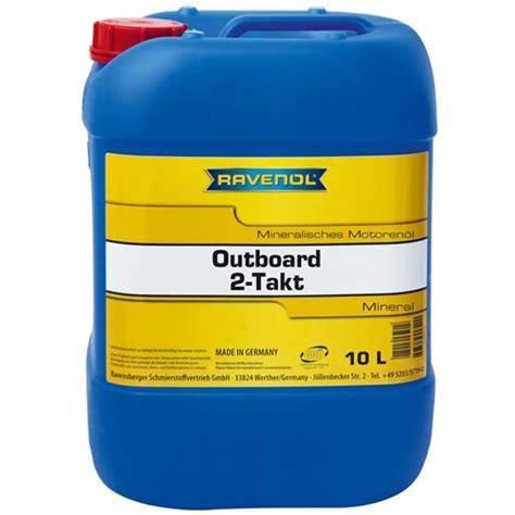 Купить Моторное масло для 2Т лодочных моторов RAVENOL Outboardoel 2T ...
