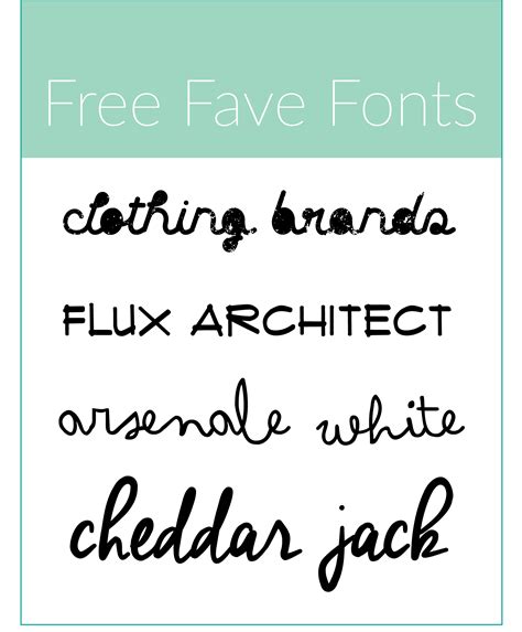 Free Fave Fonts And How To Download Them Francois Et Moi