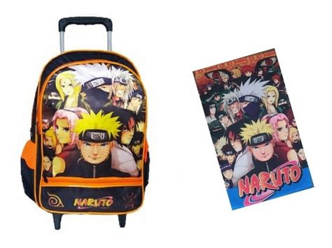 Mochila Do Naruto Rodinha MercadoLivre