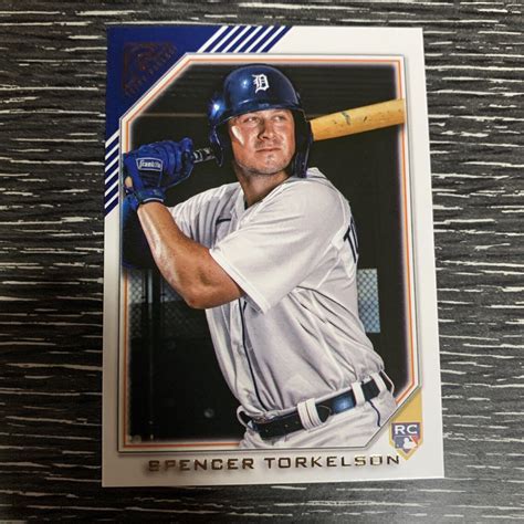 Spencer Torkelson Topps Gallery Rainbow Holo Rc Rookie Card