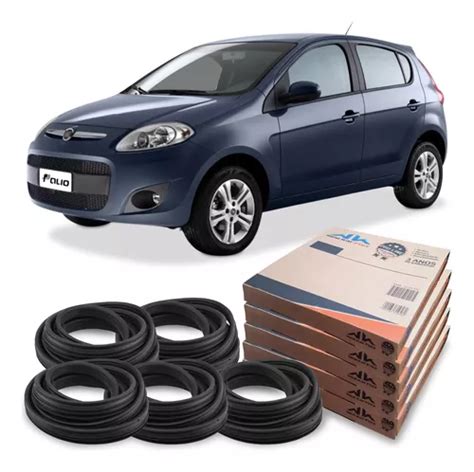 Kit Borracha Portas E Porta Malas Fiat Palio Attractive