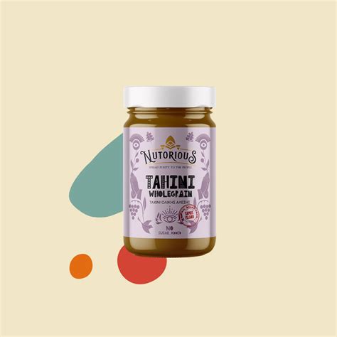 Wholegrain Tahini Made from 100% unpeeled sesame seeds ⋆ Nutorious ...