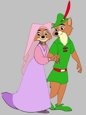 Robin Hood and Maid Marian - Walt Disney's Robin Hood Photo (6386303 ...