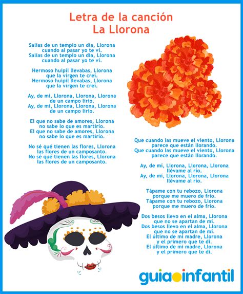 D A De Muertos Letra De La Canci N La Llorona Explicada A Los Ni Os