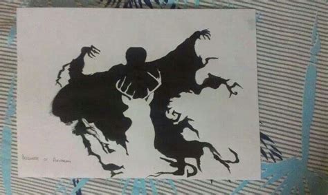 Awesome. Dementor / patronus fan art. Harry Potter Dementors, Pait ...