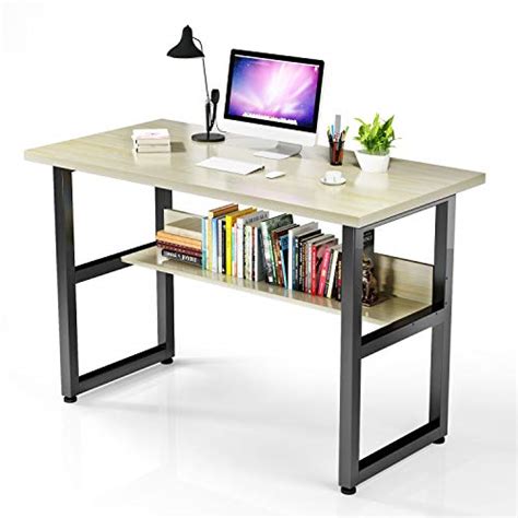 Vipek Computer Desk With Bookshelf Office Desk With Ubuy India