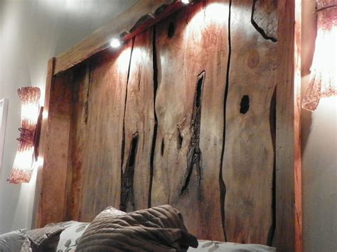 Spalted Maple Floor To Ceiling Natural Headboard Natural Headboard