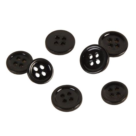 Lot De Boutons En Nacre Trous Noir