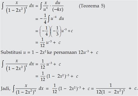 Contoh Soal Integral Tentu Lembar Edu