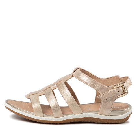 Sandalias Geox D Sand Vega A D R A Ma C Beis Zapatos Es