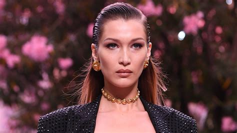 Bella Hadid Posts Selfie Revealing New Blonde Hair Color Photo Allure