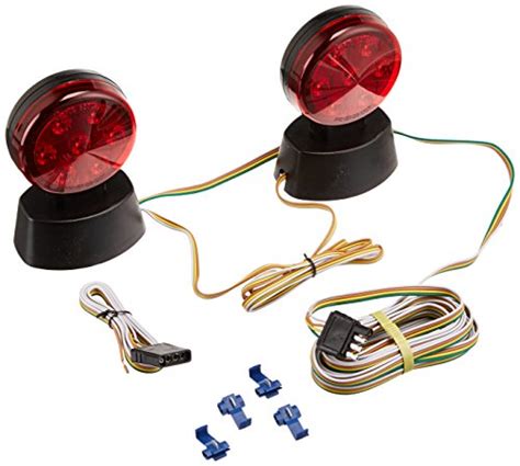 Snapklik 65720 5 Red Magnetic LED Towing Kit