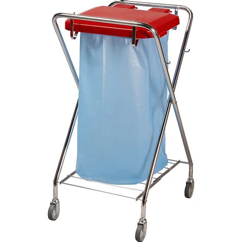 Support sur pieds hygiénique pour sac poubelle pour capacité 120 l