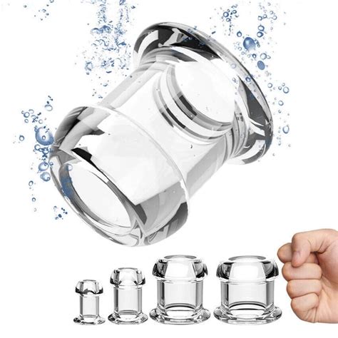 HUGE HOLLOW ANAL SEX BUTT PLUG DILDO GAY ENEMA SPECULUM ANUS VAGINAL TO DILATOR EUR 16 79