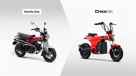 Honda Debuts Electric Bike Versions Of Iconic Cub Dax And Ruckus Japanese Nostalgic Car