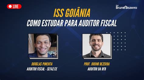 ISS Goiânia como estudar para Auditor Fiscal YouTube