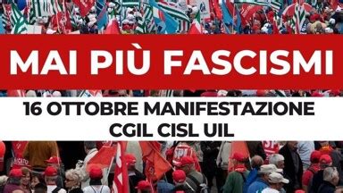 Manifestazione Antifascista Sabato Ottobre