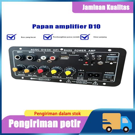 Subwoofer Mobil Karaoke Motherboard Papan Penguat Daya Tinggi Audio