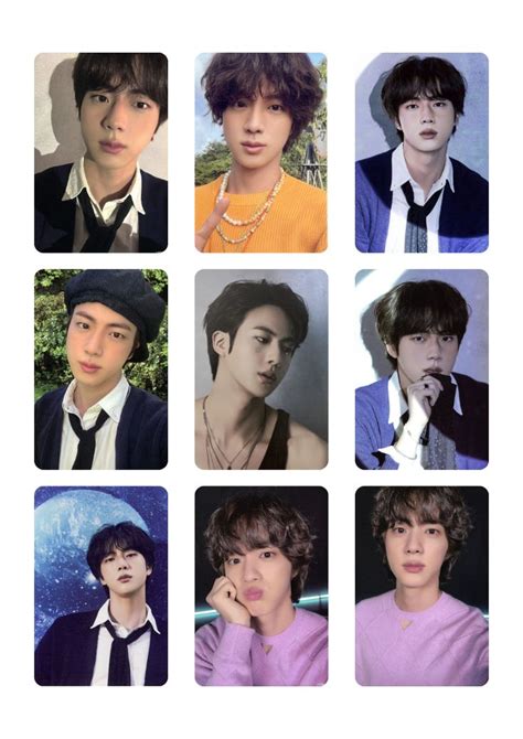 Jin S The Astronaut Photocard Printable In Bts Pictures