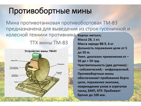 Противотанковые мины - презентация онлайн
