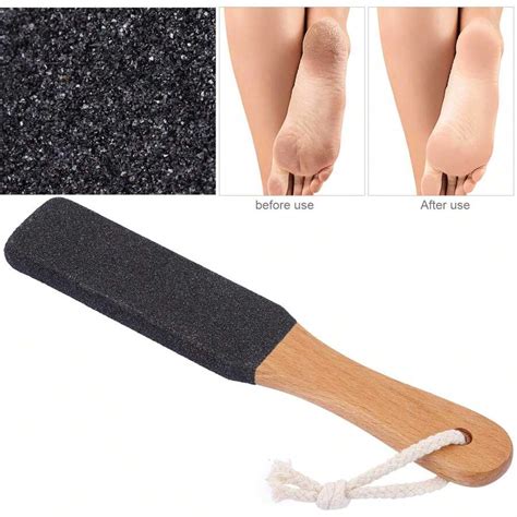 Lima De Pies De Madera Profesional Para Pedicura Elimina Talones