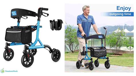 Best Rollator Walker For Seniors & Physically Challenged - 2023