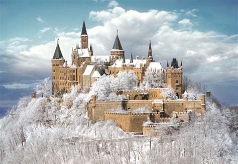 LadyDunkel: Snow Frosting, Castle Hohenzollern, Germany