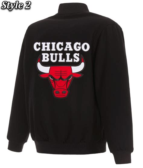 Varsity Black Chicago Bulls Wool Jacket Jackets Creator