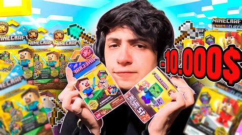 Abriendo 100 CAJAS Misteriosas DE MINECRAFT Con ORO REAL YouTube