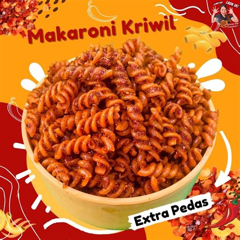 Jual Makaroni Kriwil Spiral Khas Makroni Tasik Kemasan Mini Pack