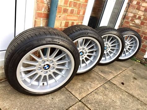 Bmw Genuine Style 32 Alloys Wheels 17 Michelin Pilot Sport Tyres